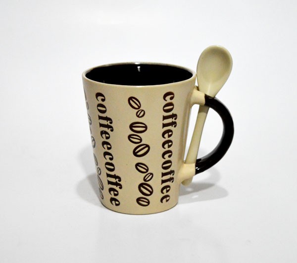 Coffee Mug With Spoon