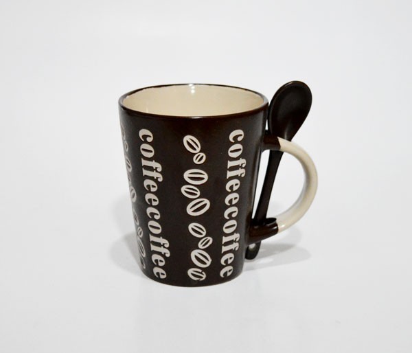 Coffee Mug With Spoon