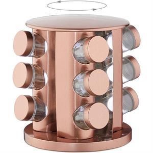 16 pcs Spice Jar Rotating